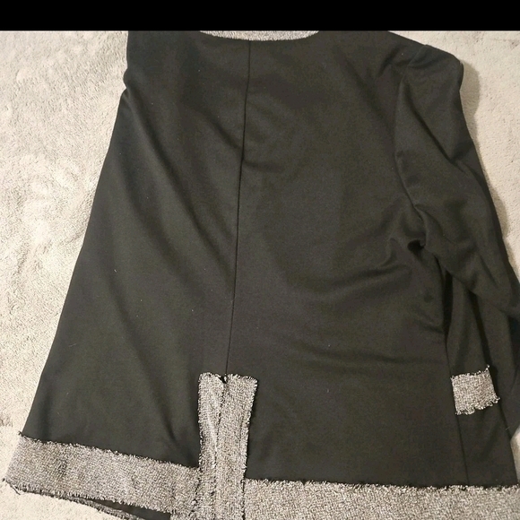 Monroe Tweed Blazer Women 2XL Office Church Party Y2k Cottage Boho Barbie - Picture 11 of 11